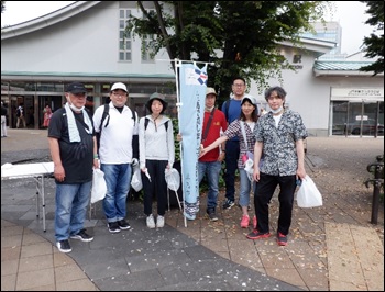 三島市主催のゴミ拾いツアーに参加しました！