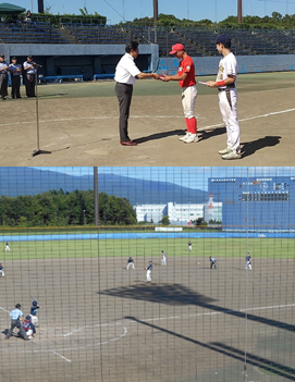 障害者野球大会ドリームカップに協賛しました！